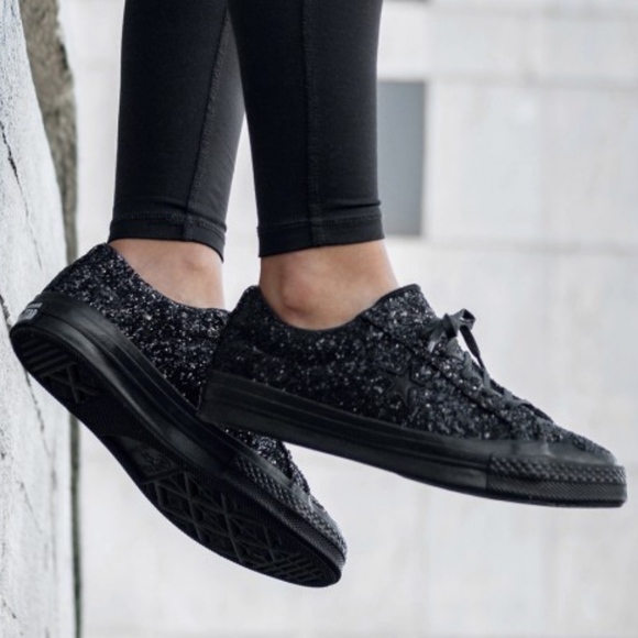 New Converse One Star OX After Party Bling Sneaker - Picture 2 of 8